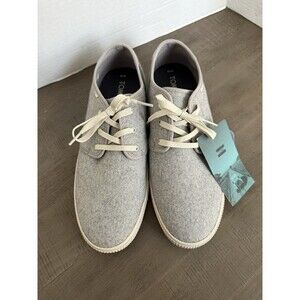 Toms Carlo Men's Grey Felt Sneaker US Size 10 - NWT